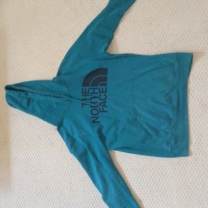 Green The North Face Hoodie
